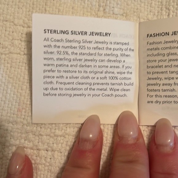 COACH - Signature stone stud earrings- NWT (2 sets available) - Picture 7 of 10